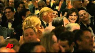 Obama Trump Together for Correspondents Dinner [upl. by Ahsirt683]