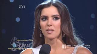 Top 6 Best Answer Miss Universe 10 years ago [upl. by Giesecke]