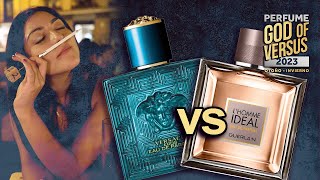 Versace Eros edp VS L’Homme Ideal edp Guerlain [upl. by Savage439]