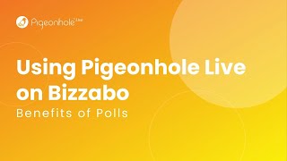 Pigeonhole Live on Bizzabo 2  Benefits of PHL Polling [upl. by Hild]