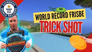 Spanish Villa World Record Aerobie Throw [upl. by Matty]