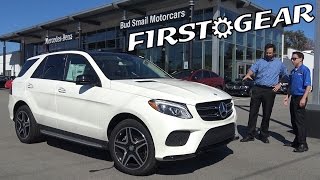 2017 MercedesBenz GLE 350  First Gear  Review and Test Drive [upl. by Lusar884]