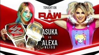 Asuka Vs Alexa Bliss  WWE Raw 18012021 En Español [upl. by Adaline787]