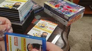 Minions 2Movie Collection Bluray Unboxing Grandmas House Version [upl. by Ecirehc]