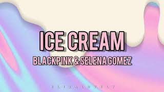 Ice Cream PronunciaciónLetra FácilEasy LyricsBLACKPINK amp SELENA GOMEZ [upl. by Astred]