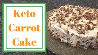 Keto Carrot Cake [upl. by Certie377]