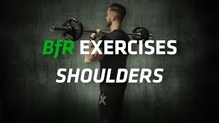 Blood Flow Restriction Training Shoulders [upl. by Dauf]