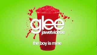 Glee Cast  The Boy Is Mine karaoke version [upl. by Oiratnom548]