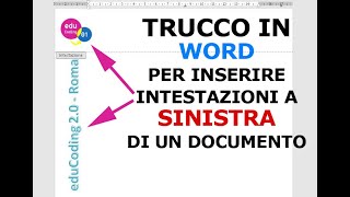 Microsoft Word  interlinea tabulazioni e rientri questi sconosciuti [upl. by Dressel464]