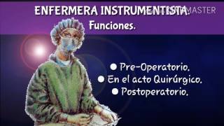 Funciones de la Enfermera Instrumentista y Enfermera Circulante [upl. by Berger484]