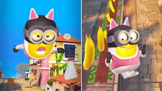 Renfield Minion Banana Splitter Ability Full Gameplay at Freedonia  Despicable Me Minion Rush [upl. by Jasisa933]