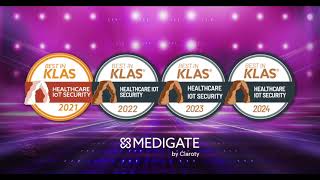 Medigate by Claroty Wins Best in KLAS 2024 for Healthcare IoT Security for Fourth Consecutive Year [upl. by Notlek]