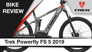 Trek Powerfly FS 5 2019 Bike review [upl. by Aibun296]