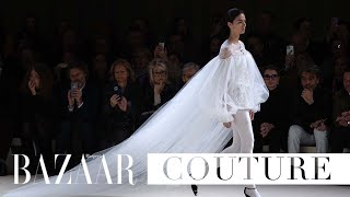 Best of the haute couture fashion shows springsummer 2024  Bazaar UK [upl. by Arraic]