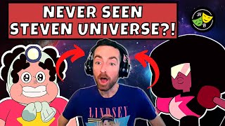 Steven Universe  Episode 1 amp 2 Reaction FirstTime Viewing [upl. by Ocsinarf]