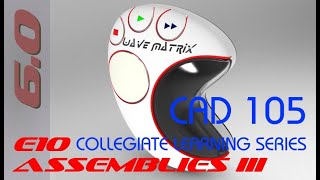 E10 Creo Parametric 60  Assemblies 3 Tutorial [upl. by Delmor898]