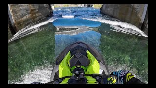 Jet Ski River Riding Seadoo Spark Trixx Raw POV [upl. by Ettolrahs]