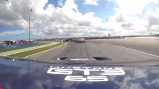 2024 DAYTONA 24H  Ford Mustang GT3 65 Onboard  IMSA [upl. by Nnawtna]