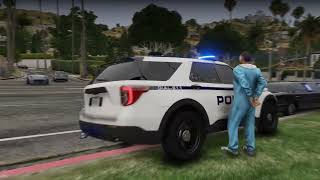 FivePD FiveM San Andreas Statewide  LSPD RoleplayVmenuDOJcustom dept mloscustom sirens16 [upl. by Shlomo]