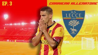 KRSTOVIC A RISCHIO🤔CARRIERA ALLENATORE LECCE FC24 EP3 [upl. by Ahsiat]