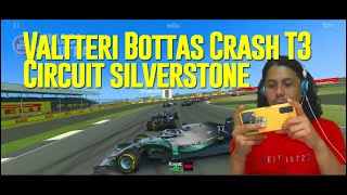 Real Racing 3 Mercedes Petronas EQ Power  Valtteri Bottas Crash T3 Circuit Silverstone [upl. by Harilda]