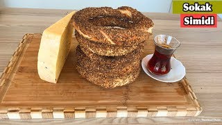 ÇITIR ÇITIR SOKAK SİMİDİ   Turkish Bagel Recipe [upl. by Sybil]