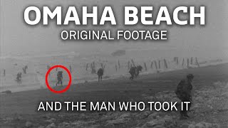 Omaha Beach  The DDay Cameraman Who Filmed Assault Waves on June 6 1944  WWII Then amp Now [upl. by Oca734]