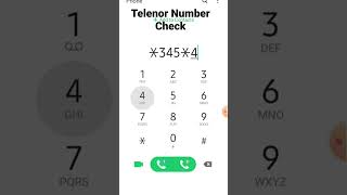 telenor sim number check code 2022 2023 [upl. by Eelnyl332]