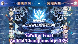 YuYuBei Championship FINAL  Genshin Impact CN Spiral Abyss Speedrun Annual Tournament 2023 [upl. by Geiss]