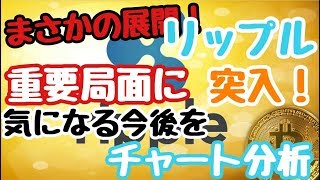 仮想通貨News：リップルまさかの展開！？重要局面に突入！気になる今後をチャート分析 [upl. by Ez916]