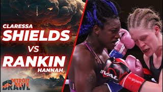 Claressa Shields vs Hannah Rankin FULL FIGHT [upl. by Ruyle126]