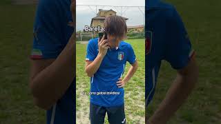 Barella fa goal mentre è al telefono😮‍💨🤣 footballmemesparodyshorts [upl. by Lewendal]