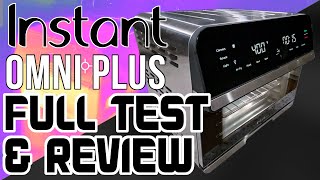 Instant Omni Plus Oven  Full ReviewTestDemo [upl. by Damiano654]