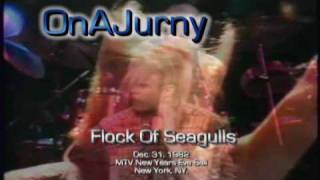 FLOCK OF SEAGULLS live I RAN 12311982 New York [upl. by Elorak194]