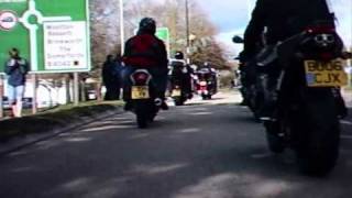 Wootton Bassett 14th March 2010 Mothers Day Bike Run [upl. by Ailuj100]