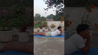 makarasana yoga asana [upl. by Silverts]