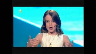 Amira Willighagen and the 4 opera songs at Hollands Got Talent 2013 [upl. by Nnawaj210]