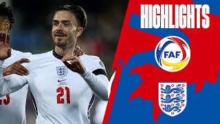 Andorra 05 England  Clinical Three Lions Score Five  World Cup 2022 Qualifiers  Highlights [upl. by Shem]