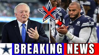 END OF LINE THE DALLAS COWBOYS DONT HIT DAK ANYMOREPRESCOTT DALLAS COWBOYS NEWS [upl. by Nylsirhc715]