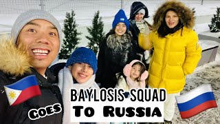 Filipino Russian Family Goes to RUSSIA in WINTER [upl. by Eniamzaj333]