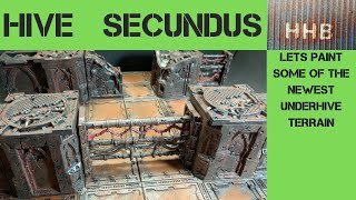 Painting HIVE SECUNDUS terrain  Ep87d [upl. by Cheng]