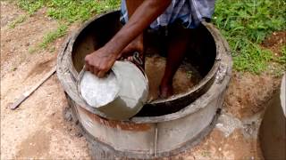 Precast Concrete Well Ring Manufacturing  Making [upl. by Brannon]