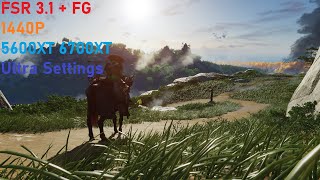 Testing FSR 31 in Ghost of Tsushima 6700XT Ultra Settings [upl. by Bone]