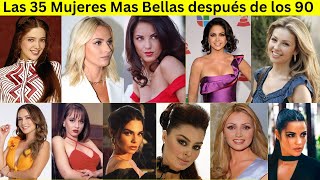 las 35 mujeres mas bellas de la TV en los últimos 30 años telenovelas [upl. by Nosae561]