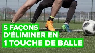 5 façons pour ÉLIMINER son adversaire en 1 TOUCHE DE BALLE [upl. by Nerak]