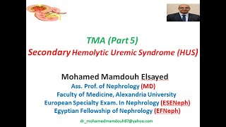 Secondary Hemolytic Uremic Syndrome 2ry HUS [upl. by Zenas]