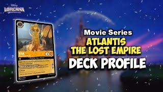 Disneys Lorcana  Atlantis Deck Profile  Movie Series [upl. by Nylekcaj]