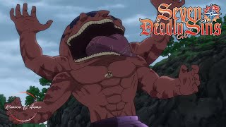 Meliodas Gowther Ban King VS Dale FULL FIGHT SCENE  Seven Deadly Sins  Nanatsu no Taizai [upl. by Nwahsit127]