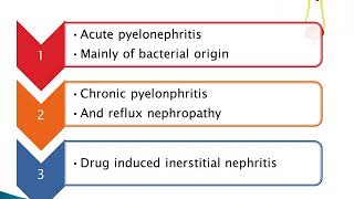 tubulointerstitial kidney diseases [upl. by Rannug]