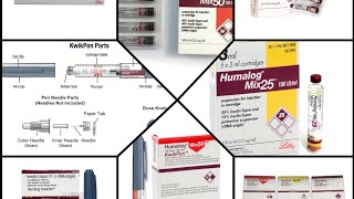 How to use HumalogHumalog Mix Insulin Insulin LisproLispro Mix EliLilly amp Healthcare Pharma [upl. by Tsnre]